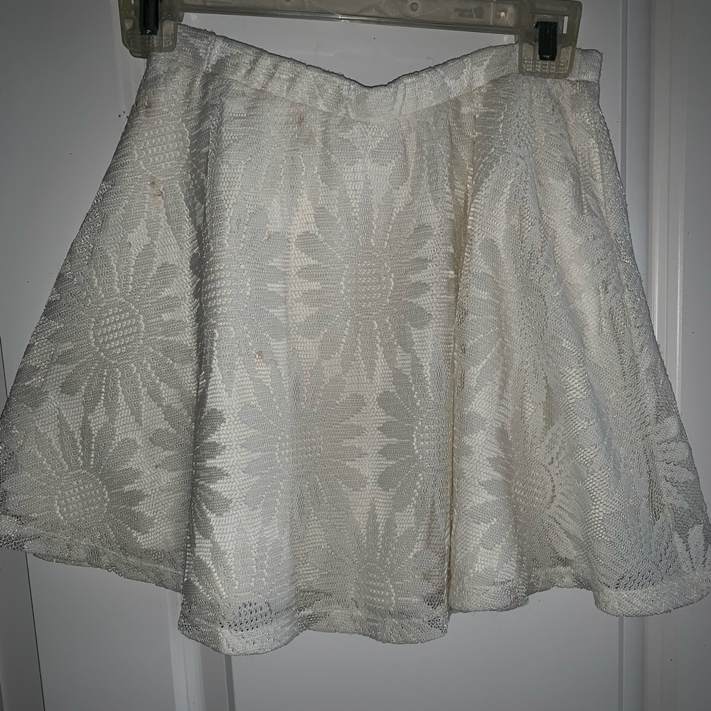 Lace skater skirt